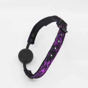 Berlin Baby Lace Gag - Purple