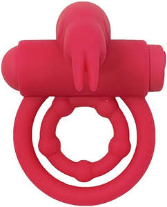 Share Satisfaction: Share Satisfaction Vibrating Bunny Ring