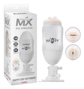Male Masturbators: MX Dual Stimulation, Happy Cup Joy Male Masturbator