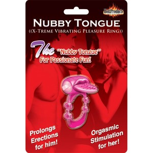 Nubby Tongue Cock Ring