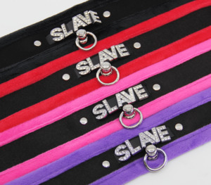 Collars: Love In Leather "Slave" Collar