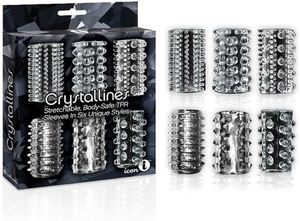 Sleeves: Cock Sleeves - 6 Pack