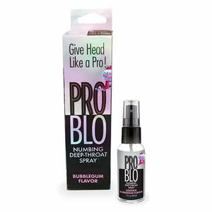 Massage Oils Pheromones: ProBlo Numbing Deep Throat Spray - Bubblegum