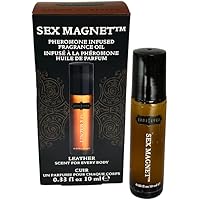 Massage Oils Pheromones: Sex Magnet Leather - Unisex Pheromone Perfume