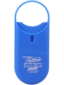 New 1: GoodHead - Juicy Head Dry Mouth Spray To-Go - Sour Blue Raspberry