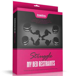 Lovetoy "Struggle" My Bed Restraints