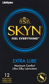 Massage Oils Pheromones: Skyn Extra Lubricated Condoms 10pk