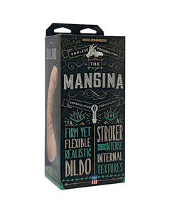🖤 Mangina Dual Pleasure Toy – Realistic Dildo & Textured Stroker ✨
