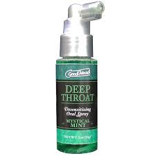 Massage Oils Pheromones: GoodHead DEEP THROAT Oral Anesthetic Spray!