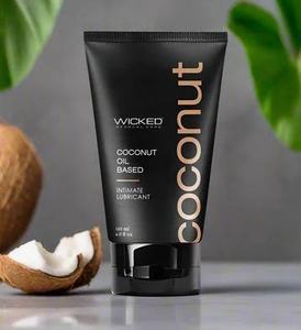 Massage Oils Pheromones: Wicked Coconut Oil Based Lubricant 120ml