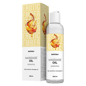 Satisfyer Massage Oil – Warming 🔥✨