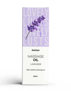 Satisfyer Massage Oil – Lavender 💜✨