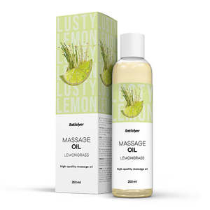 Satisfyer Massage Oil – Lemongrass 🍋✨
