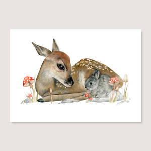 Rabbit Prints: Bambi Print