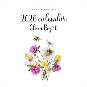 *PRE-ORDER* 2026 Flowers and Bee Calendar
