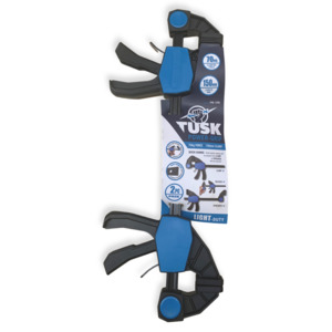 Tusk: Power Grip Clamp 70kg 150mm length 2pc pack