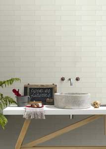 Tc: Aquarella White Matt 7.5x30cm