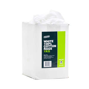Haydn: Rags - White Cotton (100%) Washed - 1Kg