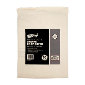 Heavy Duty Canvas Drop Cover 5'x12'