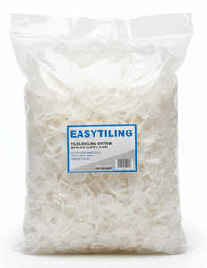 Products: (500x) Tile Levelling System Clips - 1.5mm (3-12mm)