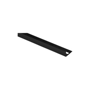 Moggens: Tile Trim Matt Black 8-22mm