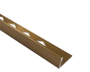 Dta: Tile Trim Brushed Copper 8-15mm