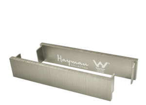 Aluminium Drain End Caps (2pc)