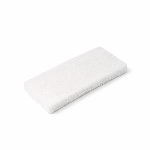 White Thick Line Pad 250mm x 115mm