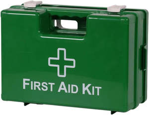 Esko: First Aid Kit 1–25 Person Plastic Box, 186pc