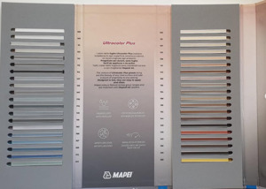 Mapei B: MAPEI Ultracolor Plus Color Chart