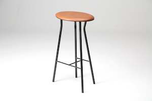 Seating: Perret Stool Tall | Upholstered