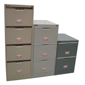 3 Drawer Filing Cabinet LGrey