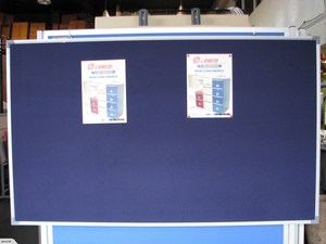 Products: Blue Velvet Noticeboard