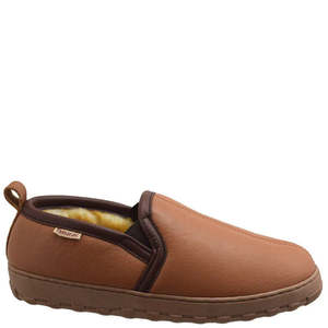 DEERSKIN SLIPPER- TAMARAC