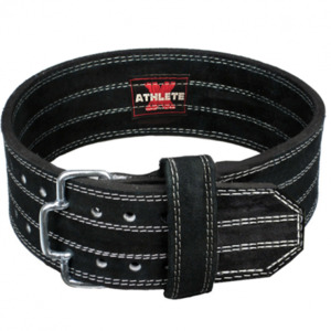 Suede Leather Power Lifting Belt