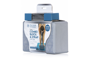 Yoga Block & Strap Combo