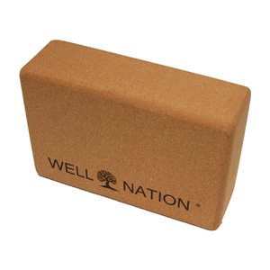 Well Nation 3″ Cork Yoga Block