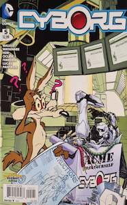 Dc Comics: Cyborg #5 (Loney Tunes Variant Cover)