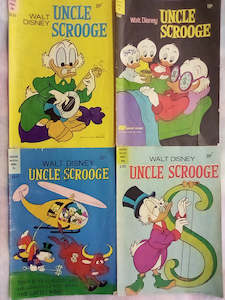 Featured Comics: 4x Walt Disney Uncle Scrooge Comics