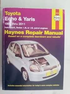 Toyota Echo & Yaris 1999-2011 Haynes Repair Manual