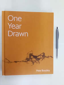 Biographies: One Year Drawn by Pete Bossley SIGNED COPY
