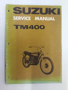 Suzuki TM 400 Factory Service Manual (Published April 1971)