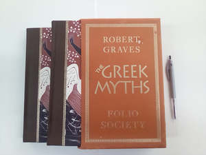 History: Folio Society - Greek Myths (2 Volumes in Slipcase) by Robert Graves