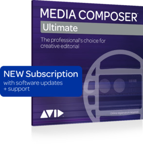 Avid Media Composer Ultimate 1 year subscription