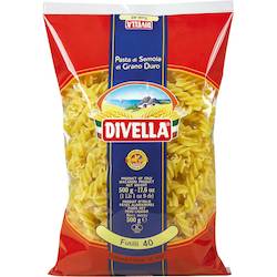 Oils Vinegars: Divella #40 - Fusilli 500gm