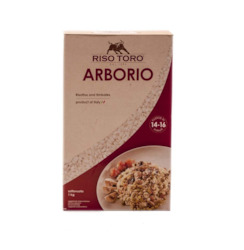 Rices Grains: Riso Toro Arborio 1kg