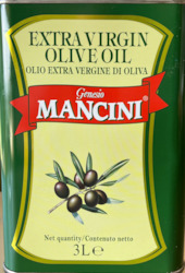 Oils Vinegars Mustards: Mancini Extra Virgin Olive Oil 3L