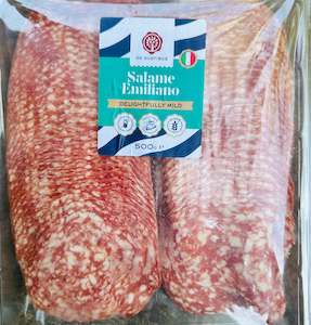 Sallame Emiliano, traditional easy mild sliced salami 500gm