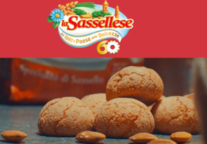 Oils Vinegars Mustards: La Sassellese Traditional soft Amaretti morbidi Biscuits 100g