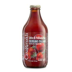 Tomatoes Tinned Sauces: Casa Rinaldi Cherry Tomato Sauce 330ml